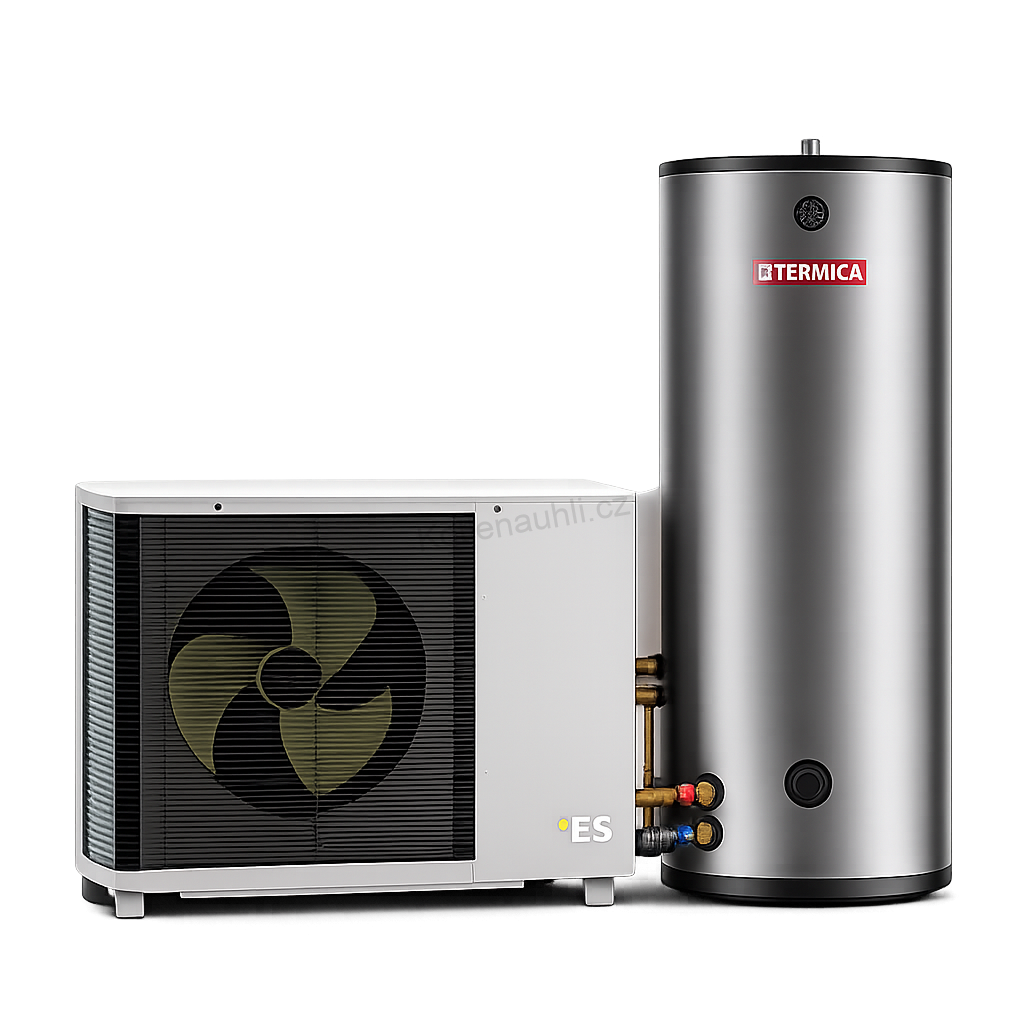Tepelné čerpadlo ES ENERGY SAVE AWC12 R32 12 kW MONOBLOK WiFi + TUV 200l s montáži na klíč