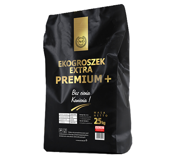 Černé uhlí hrášek - EXTRA PREMIUM PLUS  27-29 MJ/kg